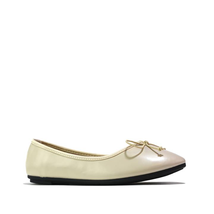 Basic Bow Ballerina Beige