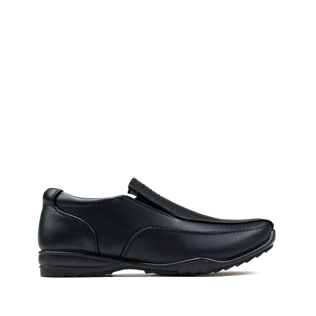 Boy's Slip On Shoes School Shoes Black