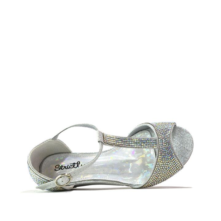 Open Toe Princess Sandal Silver