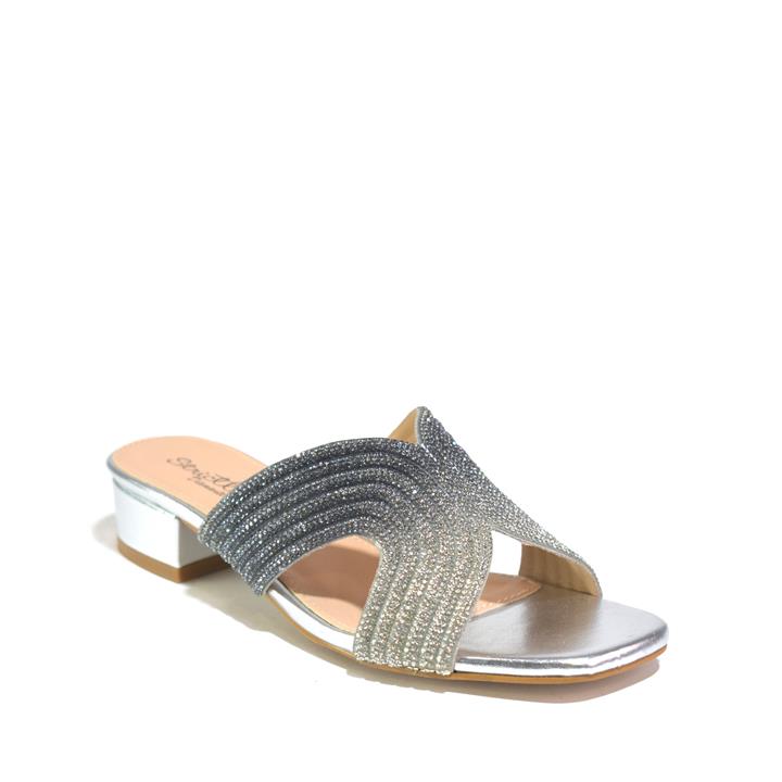 Women Stylish Fancy and Comfort Sandal Silver