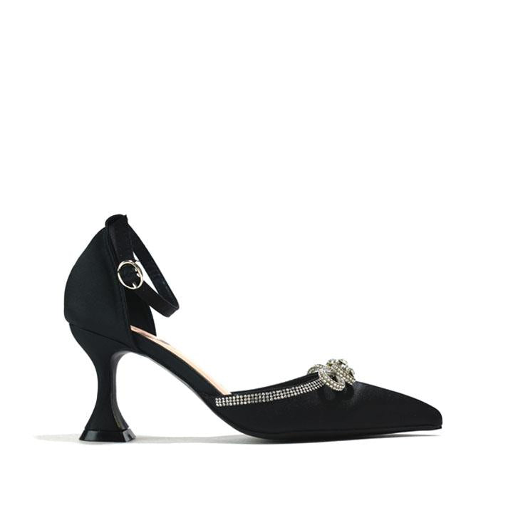 Women Stylish Heel Sandal Black