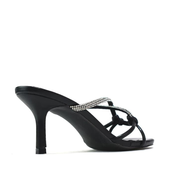 Women's High Heeled Sandal Black