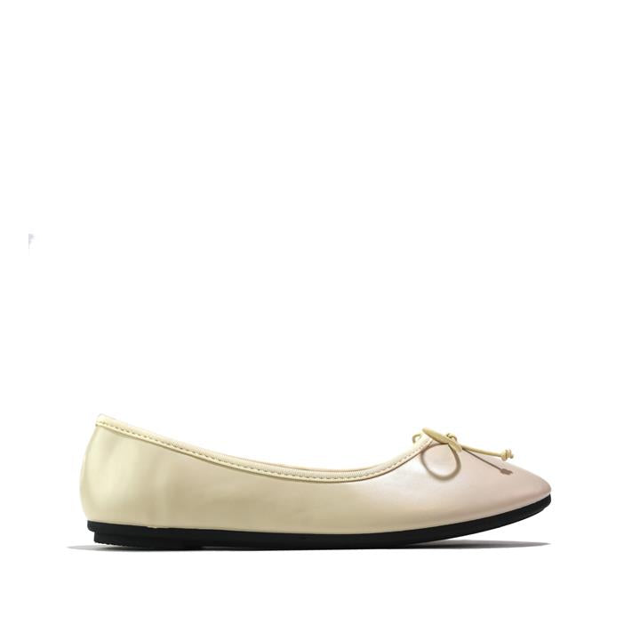 Basic Bow Ballerina Beige