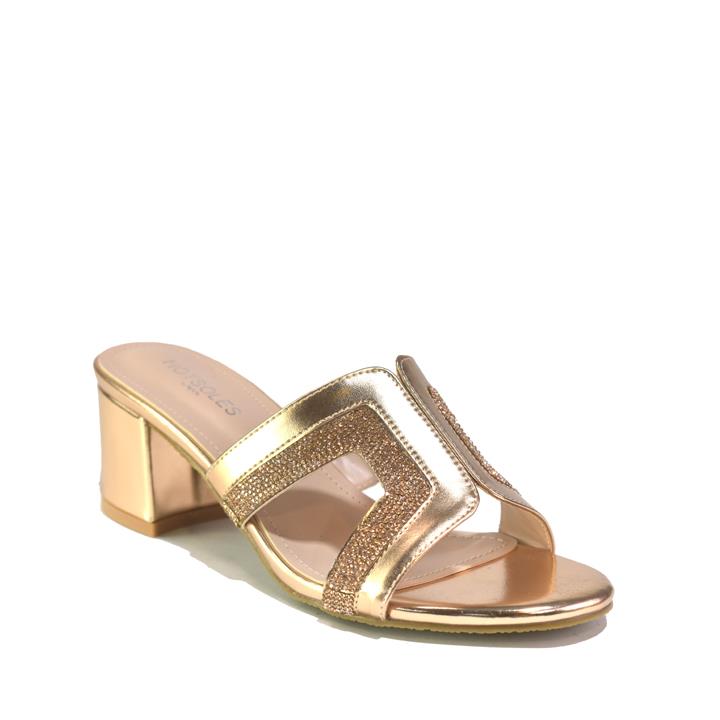 Women Wedding Fashion Sandal Rose Gold