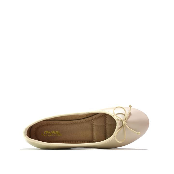 Basic Bow Ballerina Beige