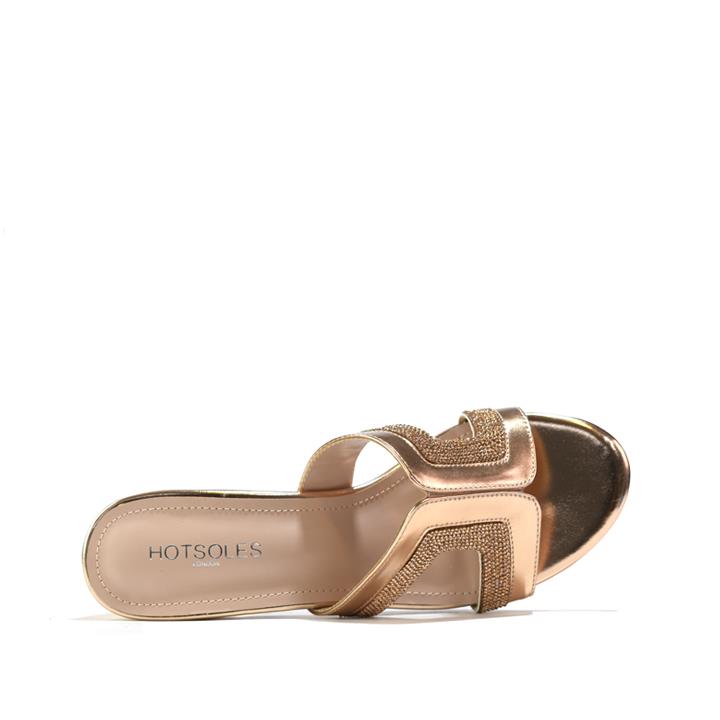 Women Wedding Fashion Sandal Rose Gold