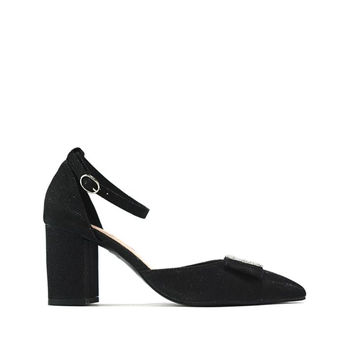 Fashion Casual Block Heels Sandals Black