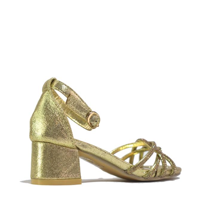 Sandals With Arch Support For Girl's Gold