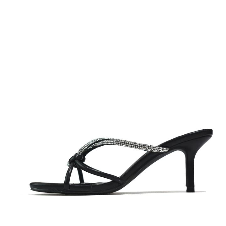 Women's High Heeled Sandal Black