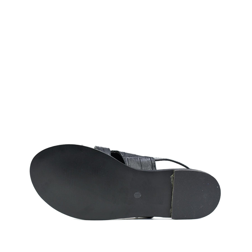 Women's Flat Sandals Black